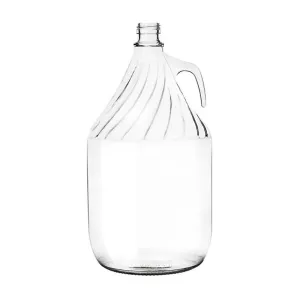DAMIGIANA DAMA VETRO NUDA 5 L P/TAPPO A VITE (6