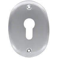 BOCCHETTA PROFILO EUROPEO F0232 C/FORI CROMO SAT (2