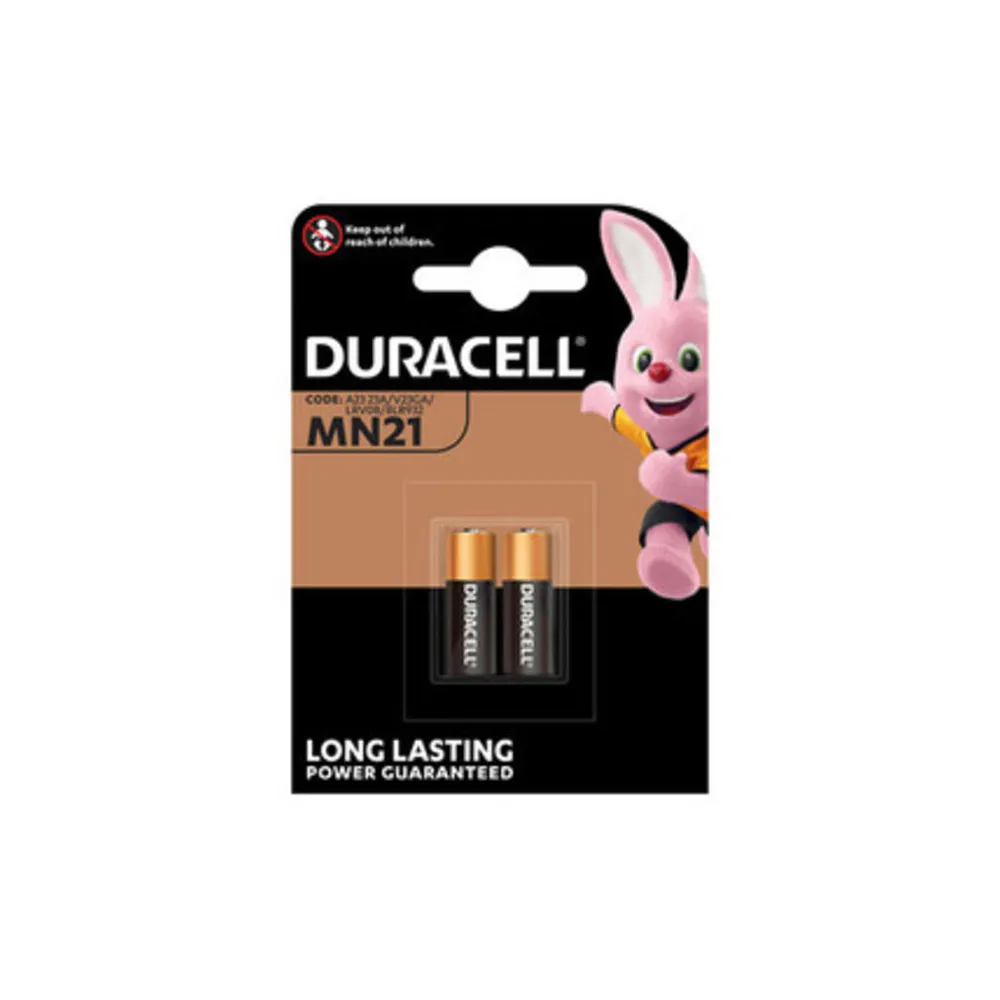 DURACELL BATT ALCALINA 12V 2 PZ MN21 (10 DURACELL BATT ALCALINA 12V 2 PZ MN21 (10