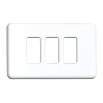 BL COPRINTERRUTTORE PLASTICA 3P BIANCO 2 PZ*