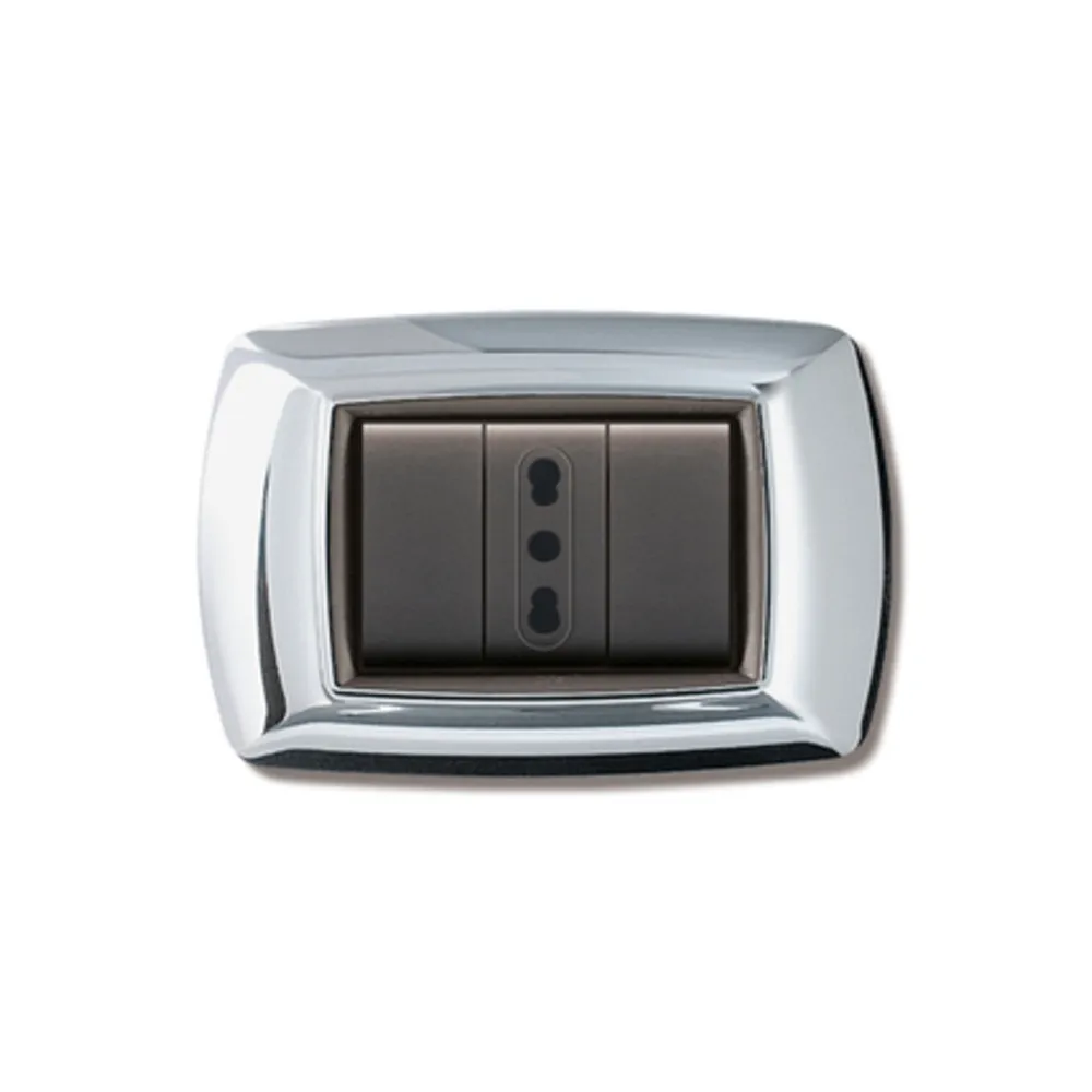 PLACCA LIFE LIVING PLAST CROMO 3P (10