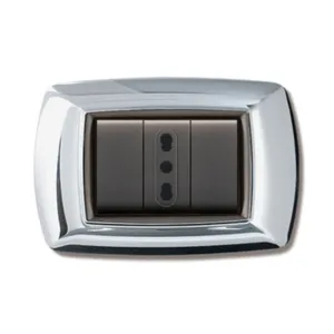 PLACCA LIFE LIVING PLAST CROMO 3P (10