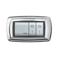 PLACCA LIFE LIVING PLAST CROMO 4P