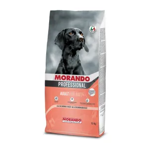 CIBO CANE MORANDO 15 KG ADULT DELIZ SALM RISO