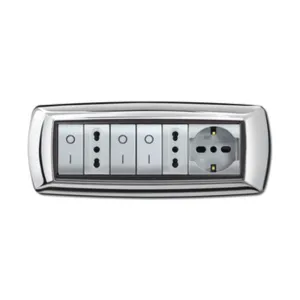 PLACCA LIFE LIVING PLAST CROMO 7P