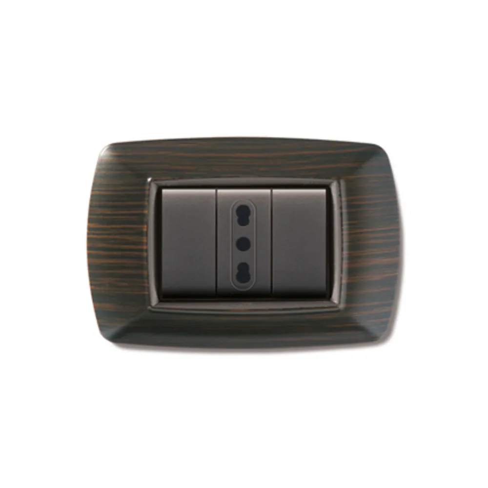 PLACCA LIFE LIVING PLAST WENGE 3P (10