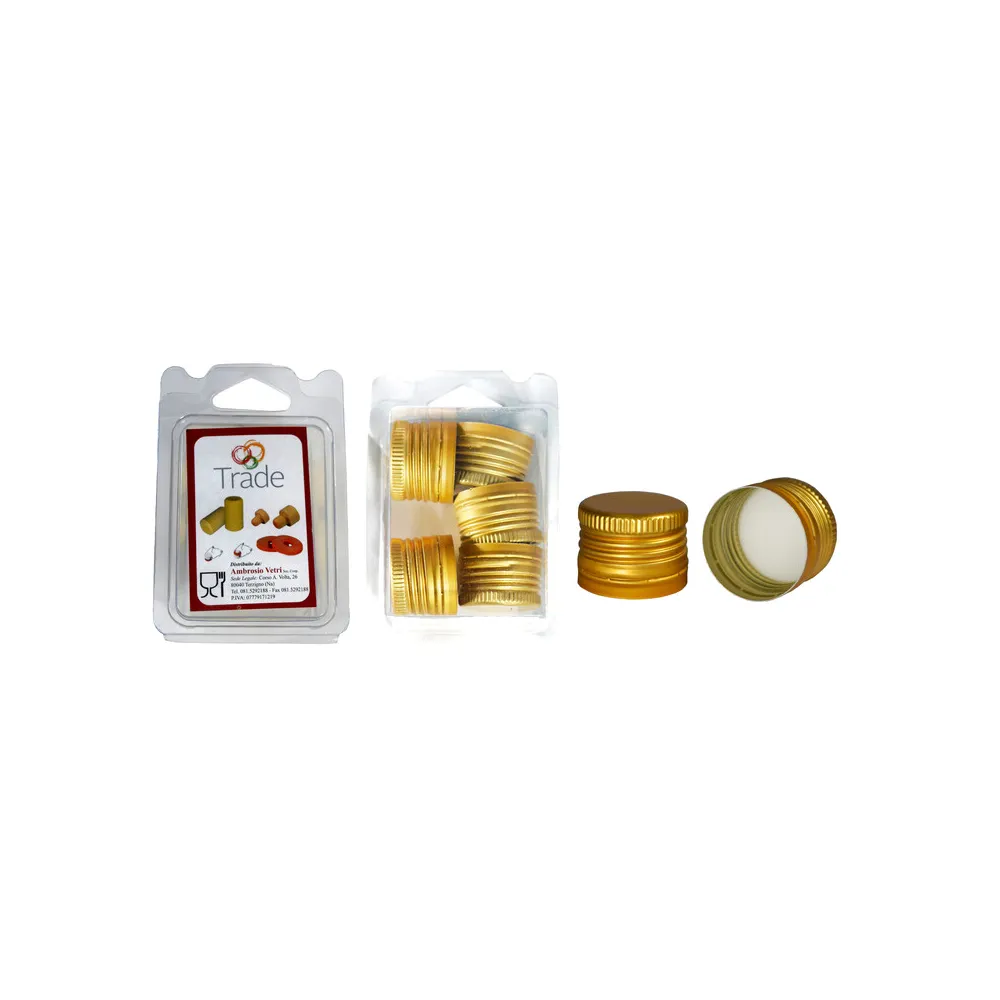TAPPO A VITE P/DAMA NUDA D 35X18 MM 5 PZ