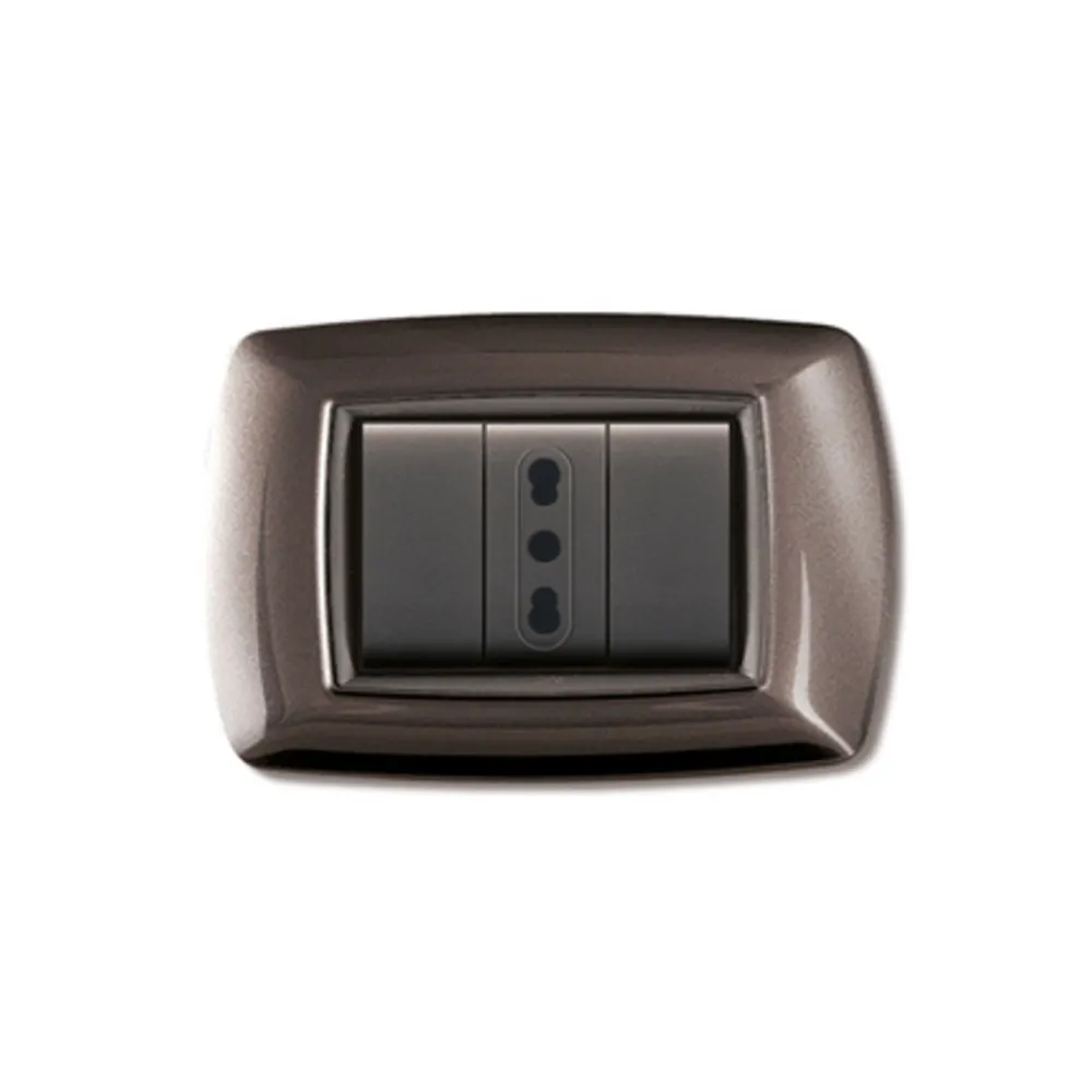 PLACCA LIFE LIVING PLAST ALLUMINIO NOTTE 3P (10