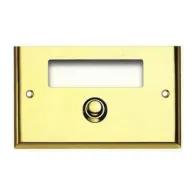 CAMPANELLO OTTONE GOLD NETTUNO C/FINESTRA  L V