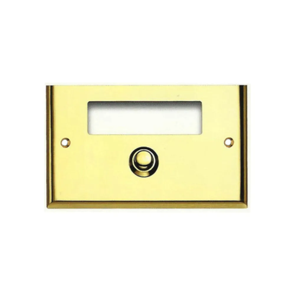 CAMPANELLO OTTONE GOLD NETTUNO C/FINESTRA  L V