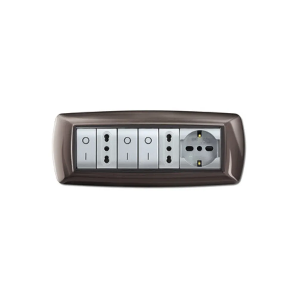 PLACCA LIFE LIVING PLAST ALLUMINIO NOTTE 7P