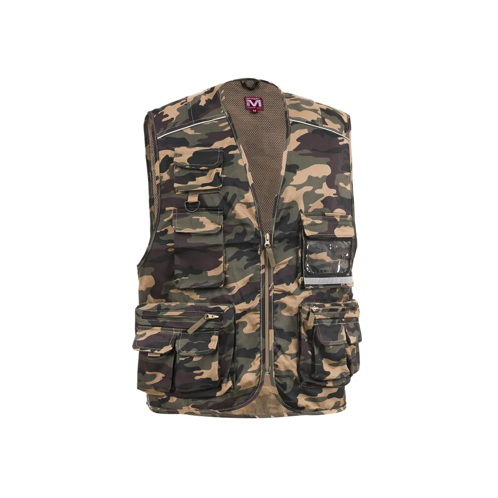 GILET POWER CAMOUFLAGE MIS.M GILET POWER CAMOUFLAGE MIS.M