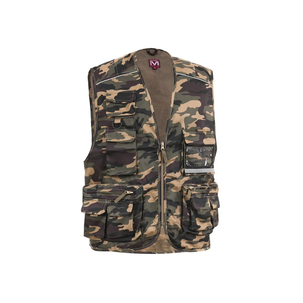 GILET POWER CAMOUFLAGE MIS. XL GILET POWER CAMOUFLAGE MIS. XL