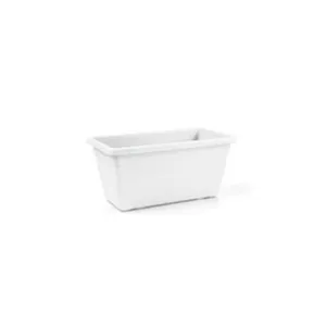 FIORIERA ANTHEA RETTANGOLARE BIANCO  60CM