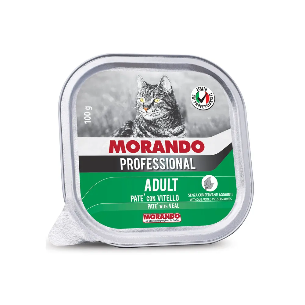 CIBO GATTO MORANDO VSC 100 G VITELLO E POLLO (32