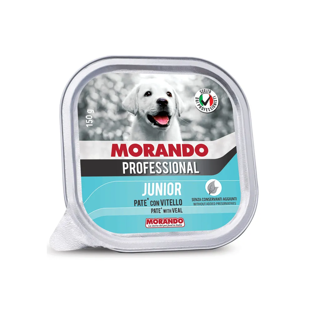 CIBO CANE MORANDO VSC 150 G VITELLO (22
