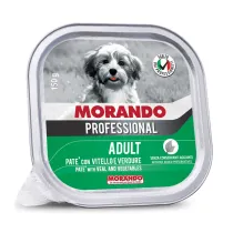 CIBO CANE MORANDO VSC 150 G VITELLO VERDURE (22