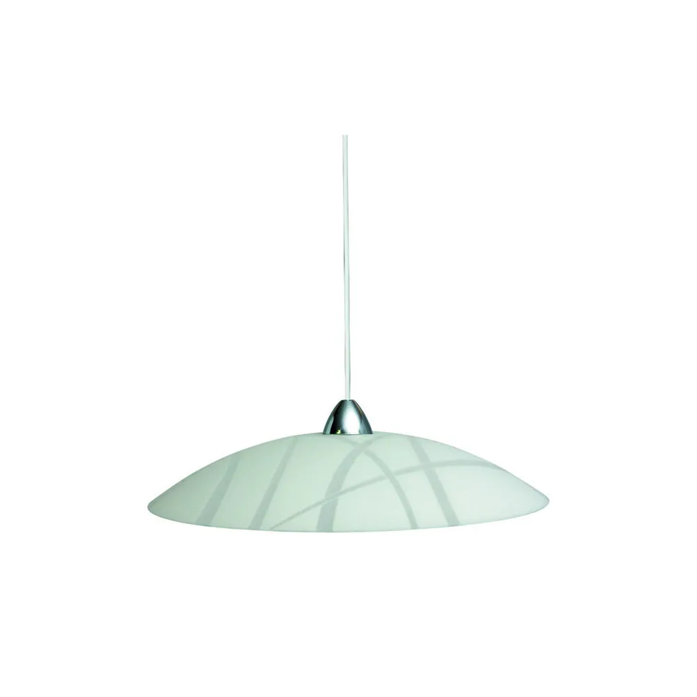LAMPADA SOSP DARIO D 50 CM 1 LUCE E27 M BI-CR LAMPADA SOSP DARIO D 50 CM 1 LUCE E27 M BI-CR