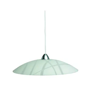 LAMPADA SOSP DARIO D 50 CM 1 LUCE E27 M BI-CR