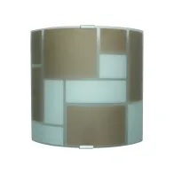 APPLIQUE DORA 1XE27 MONT ARGENTO VETRO BIAN MARR (5