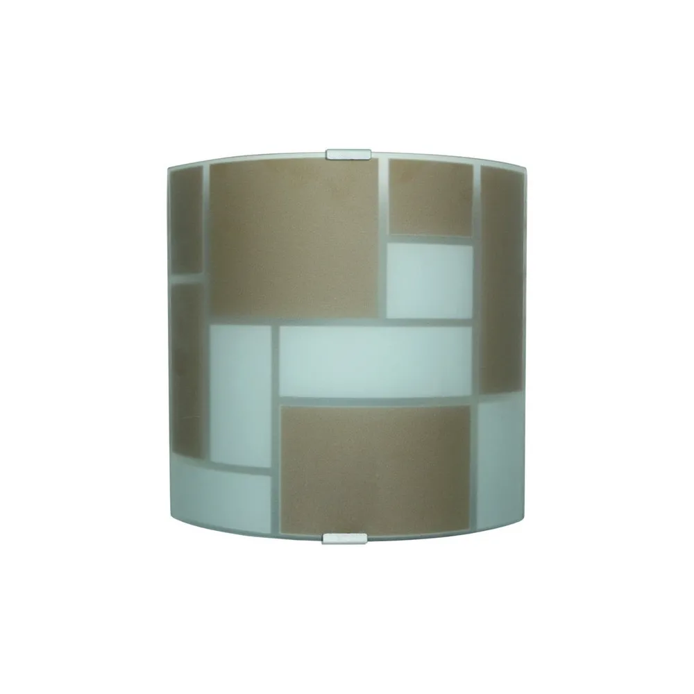 APPLIQUE DORA 1XE27 MONT ARGENTO VETRO BIAN MARR (5