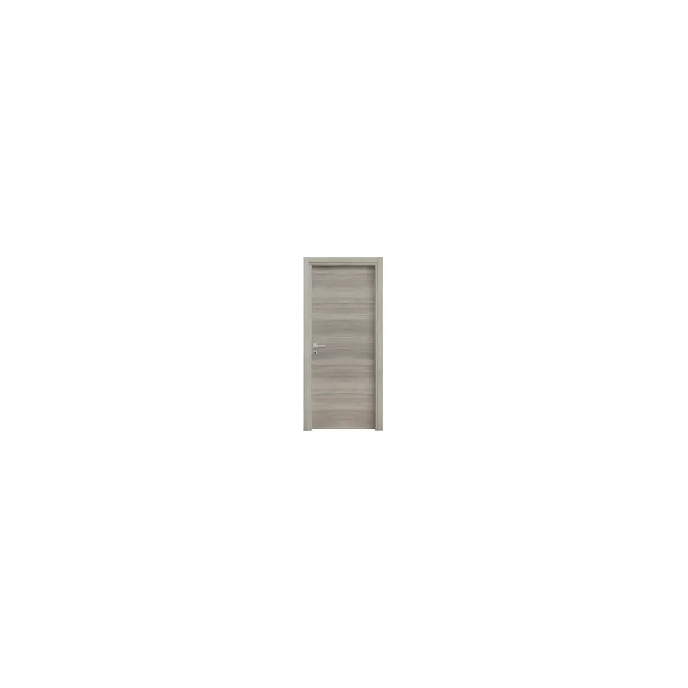 PORTA MICROTEC ROVERE GRIGIO 90X210