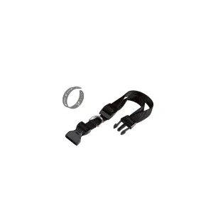 ZOOV COLLARE REG. IN NYLON NERO MM.25X40/65 (12
