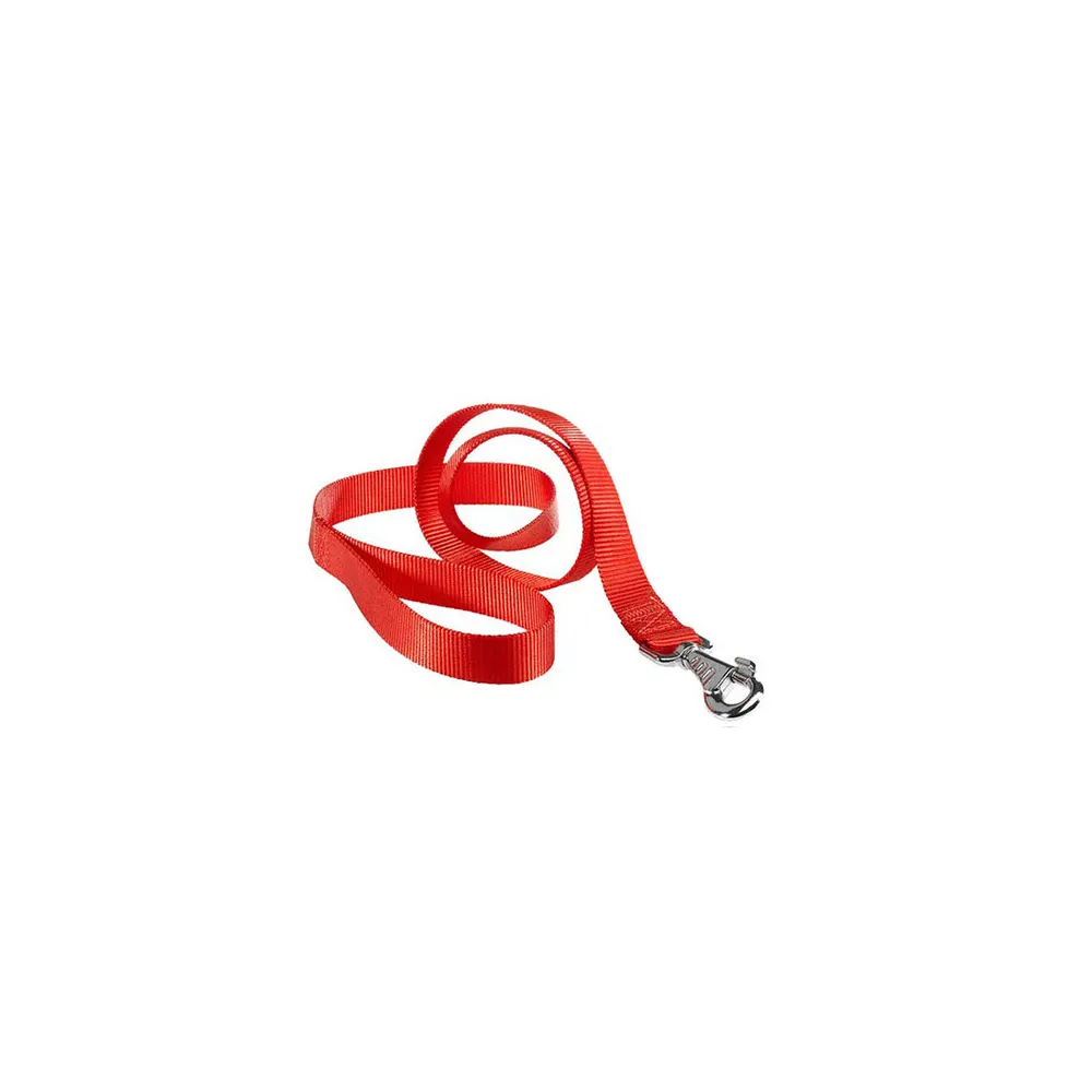 ZOOV GUINZAGLIO IN NYLON ROSSO MM.15XCM.120 (12