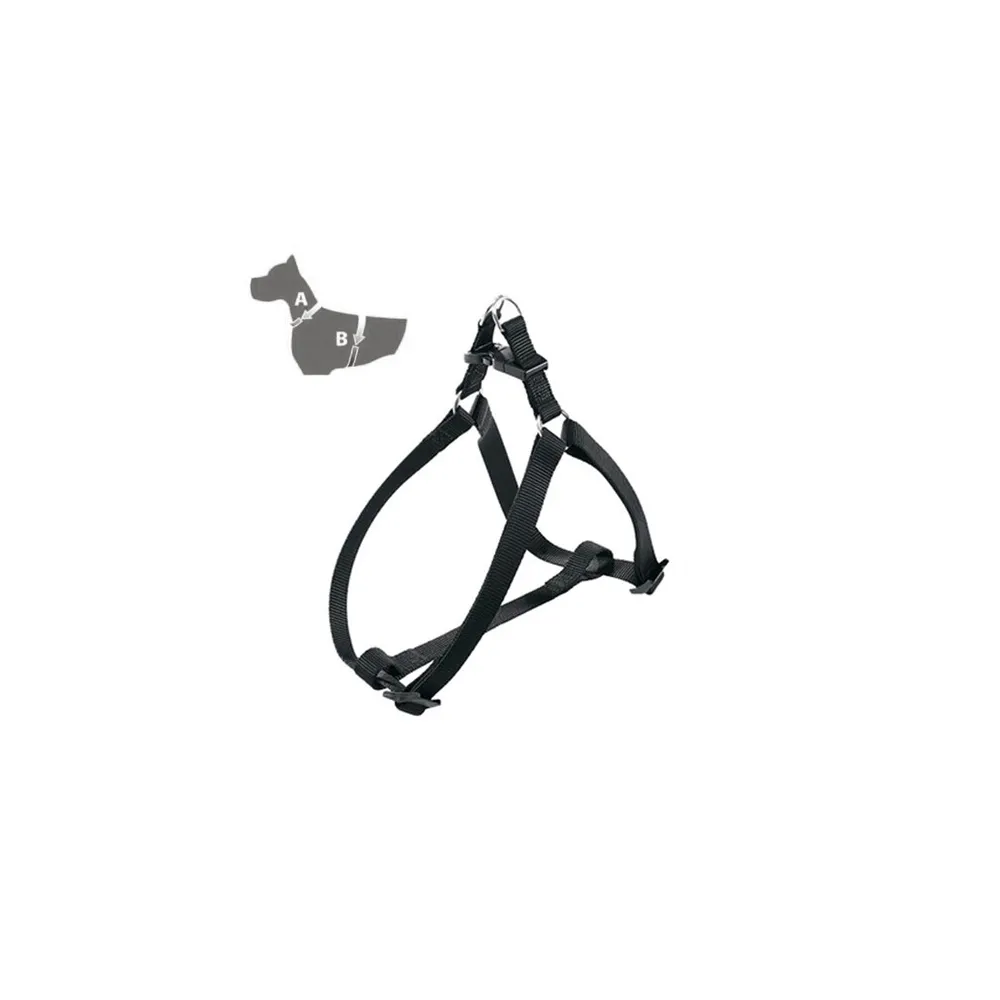 ZOOV PETTORINA REG.NYLON NERO MM.25XCM.55/81 (12