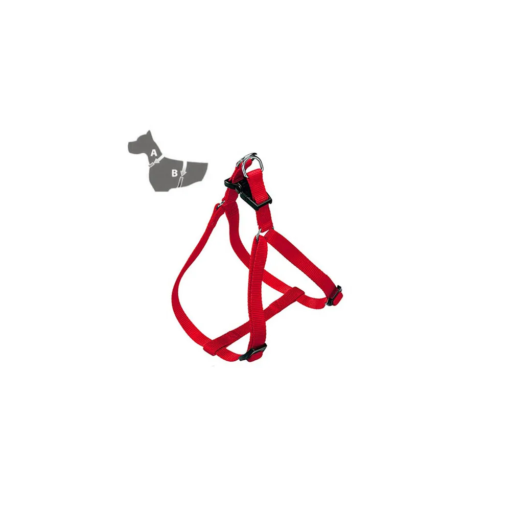 ZOOV PETTORINA REG.NYLON ROSSO MM.10XCM.30/40 (12
