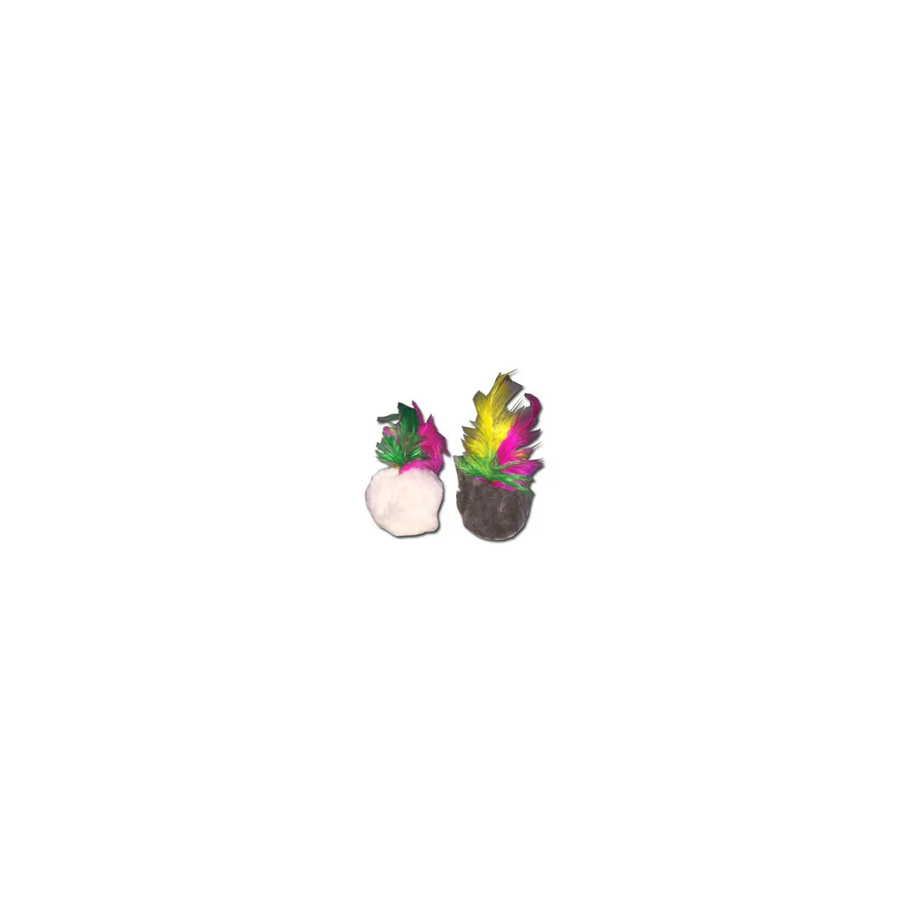 ZOOV SET 2 PALLINE IN PELUCHE C/SUONO (12