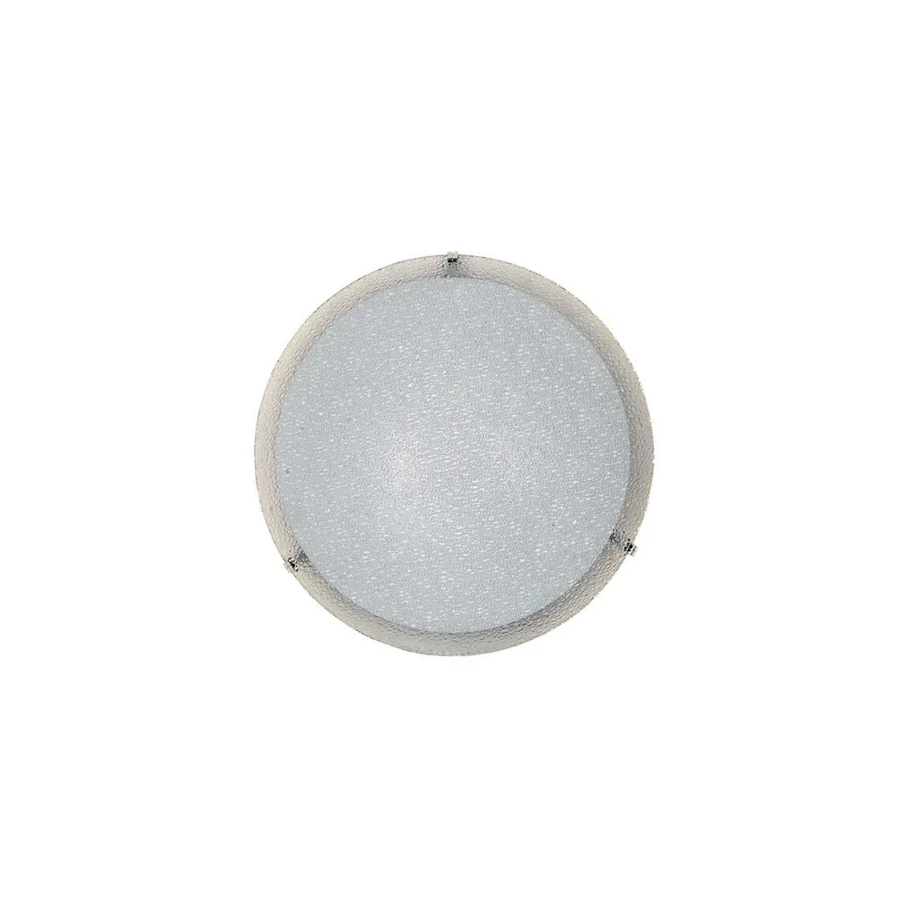 PLAFONIERA GAIA D 30 CM 1 LUCE E27 B/CO GRANIGLIA (4 PLAFONIERA GAIA D 30 CM 1 LUCE E27 B/CO GRANIGLIA (4