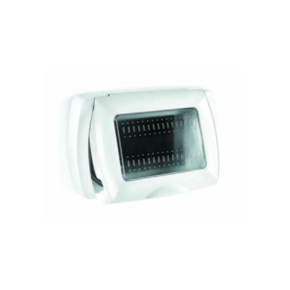 PLACCA LIFE BOX SYSTEM P/ESTERNO IP55 BIANCO 3P PLACCA LIFE BOX SYSTEM P/ESTERNO IP55 BIANCO 3P