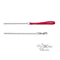 ZOOV GUINZAGLIO NYLON CM.120 ROSSO C/CATENA (12