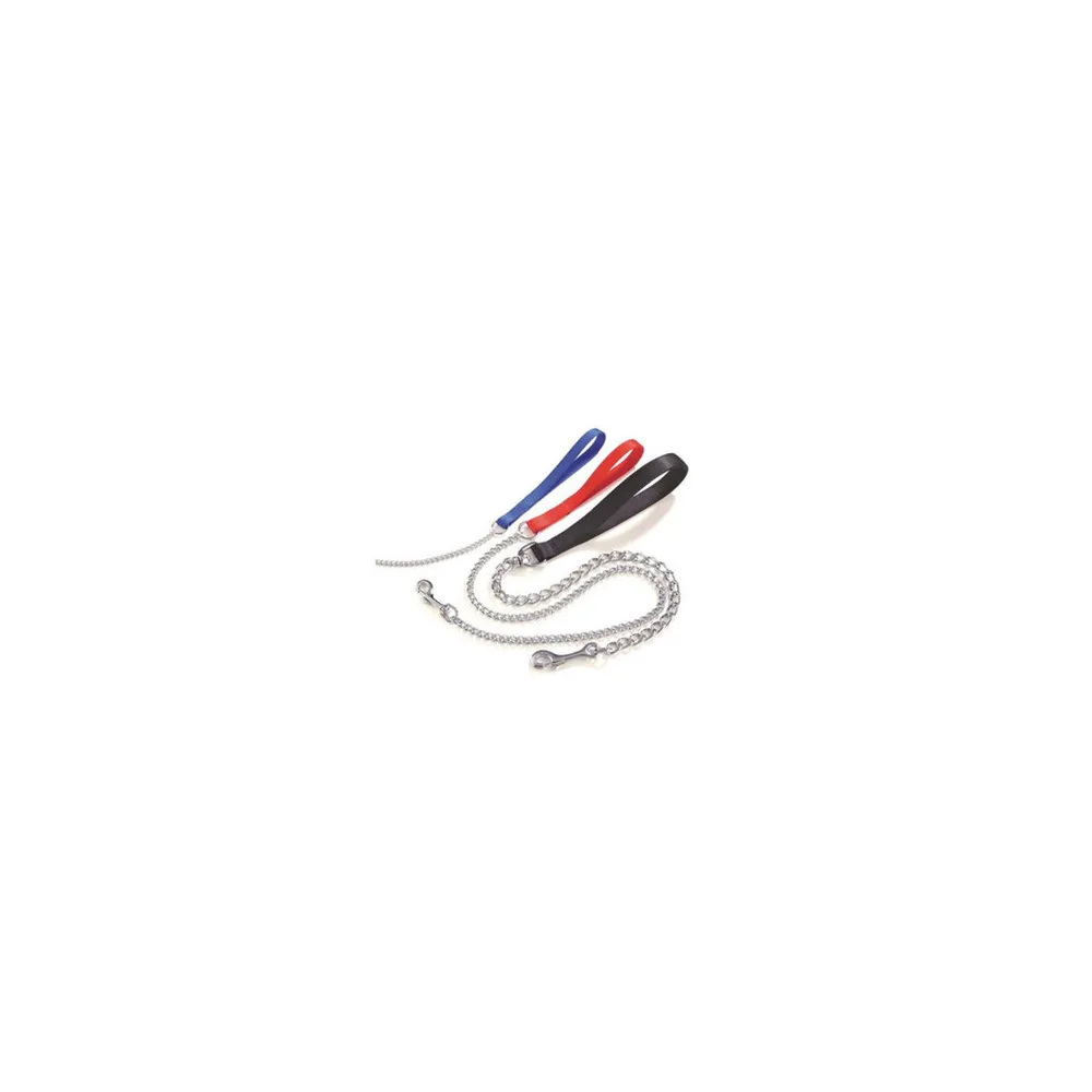 ZOOV GUINZAGLIO NYLON CM.120 BLU C/CATENA ACC (12