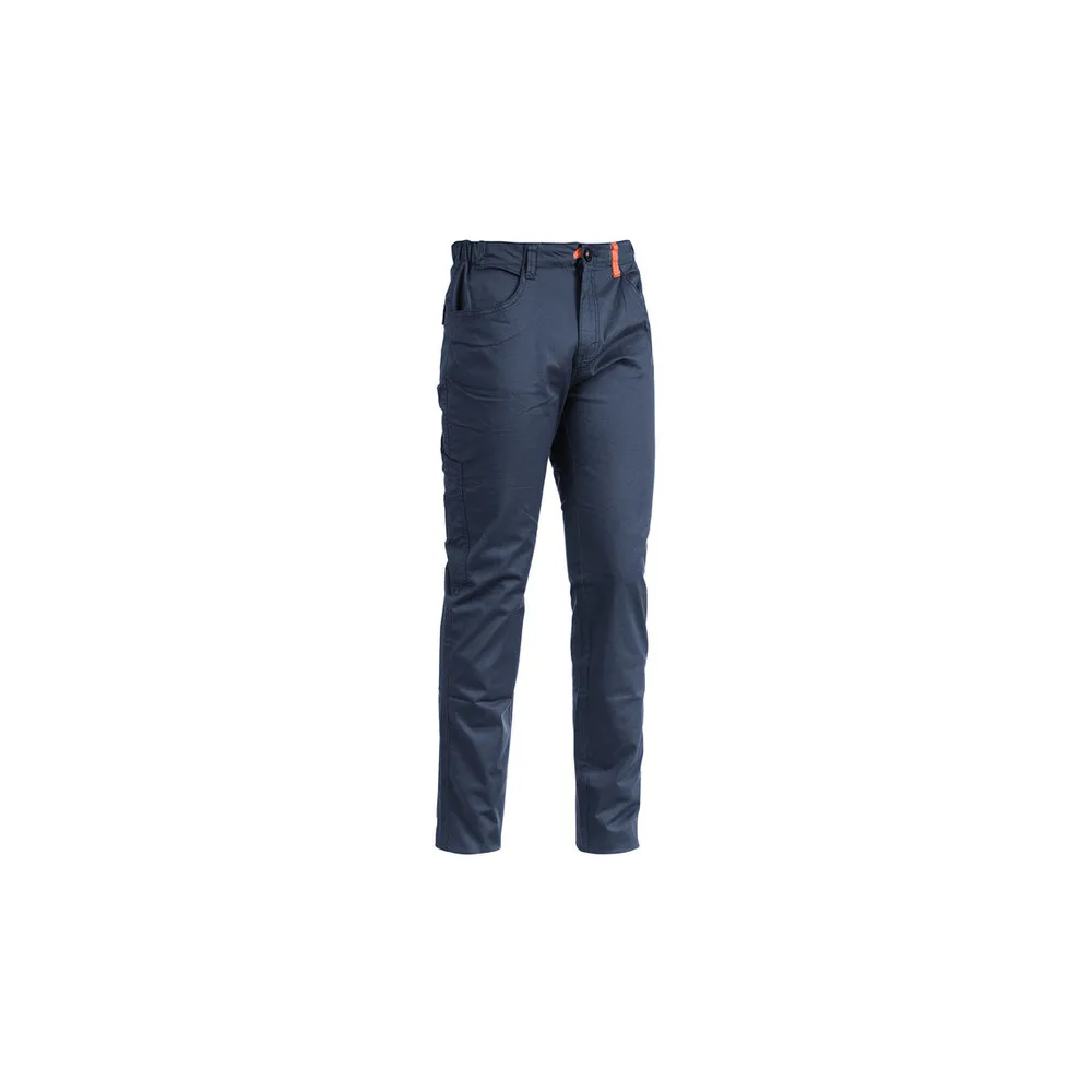 PANTALONE SUPER STRETCH SUMMER  BLU NAVY MIS. XXL PANTALONE SUPER STRETCH SUMMER  BLU NAVY MIS. XXL