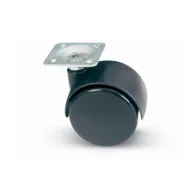 BL RUOTA GEMELLARE C/PIASTRA 40 MM 2 PZ (4