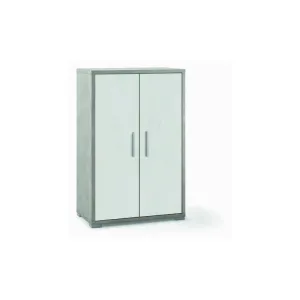 UFFICIO DOUBLE MOBILE 2A 110X71 CM  CEMENTO/OSS.