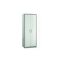 UFFICIO DOUBLE MOBILE 2A 182X71 CEMENTO/OSS