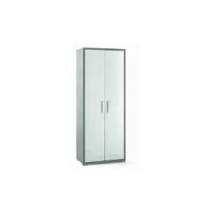 UFFICIO DOUBLE MOBILE 2A 182X71 CEMENTO/OSS