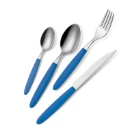 POSATE LIGHT BARATTOLO PZ.24 BLU 285 18/0