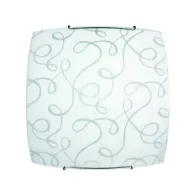 PLAFONIERA MARILENA 40X40 CM BIANCO (5