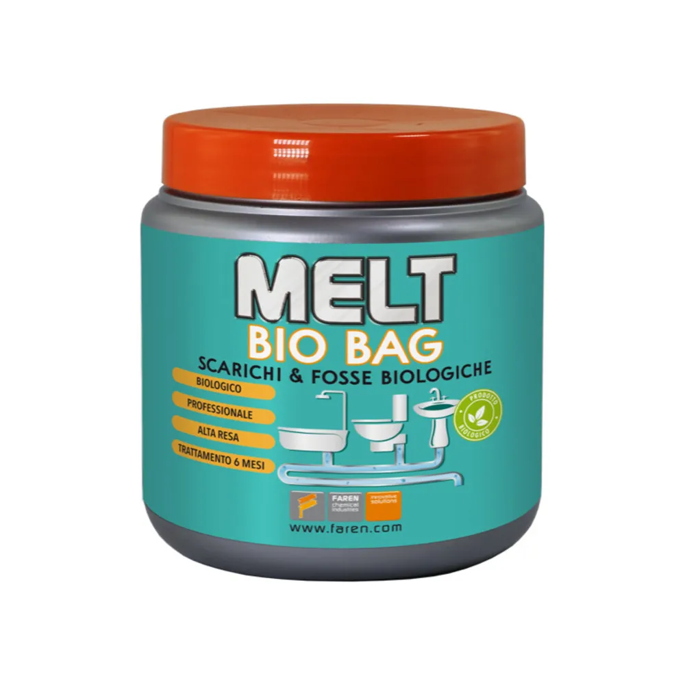 MELT BIO BAG P/SCARICHI E FOSSE BIOLOGICHE 300 G (12