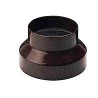 RIDUZIONE P/TUBO DI STUFA D 13/12 CM MARRONE