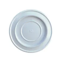 ROSONE P/TUBO DI STUFA D  9 CM BIANCO