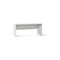 UFFICIO DOUBLE SCRIVANIA 180X76 CM OSSIDO BIANCO