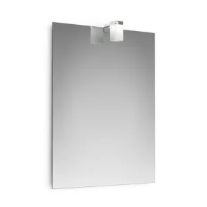 SPECCHIO A FILO  60X80 CM C/LAMPADA LED
