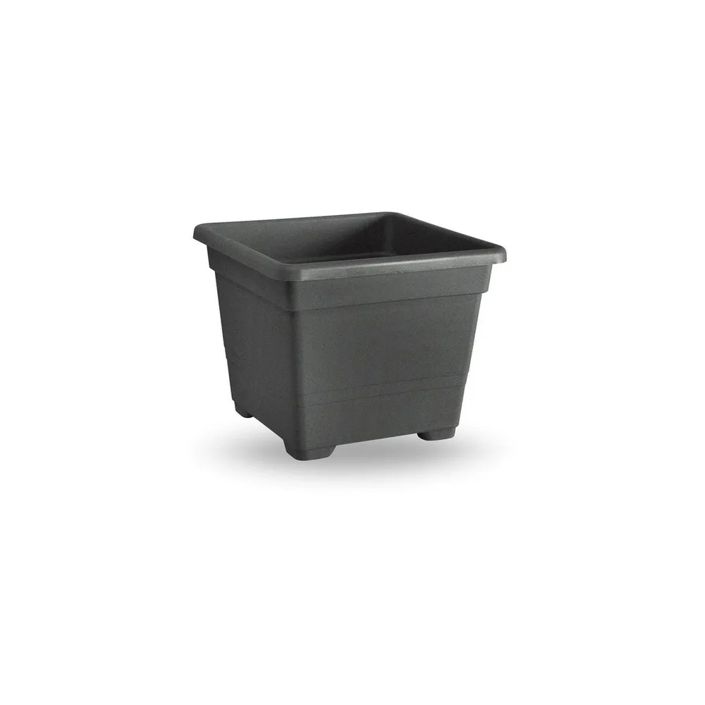VASO QUADRATO CM.38 ANTRACITE VASO QUADRATO CM.38 ANTRACITE