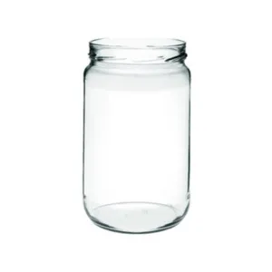 BARATTOLO IN VETRO  314 CC BOCCA D 63 MM (24
