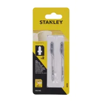 PIRANHA STANLEY STA21042 (X21003) 2 LAME LEGNO RETT.T/FINE ATT. A T